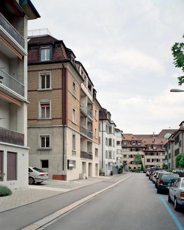 Apartment Zurich apartment house from outside at Hotzestrasse in Zurich