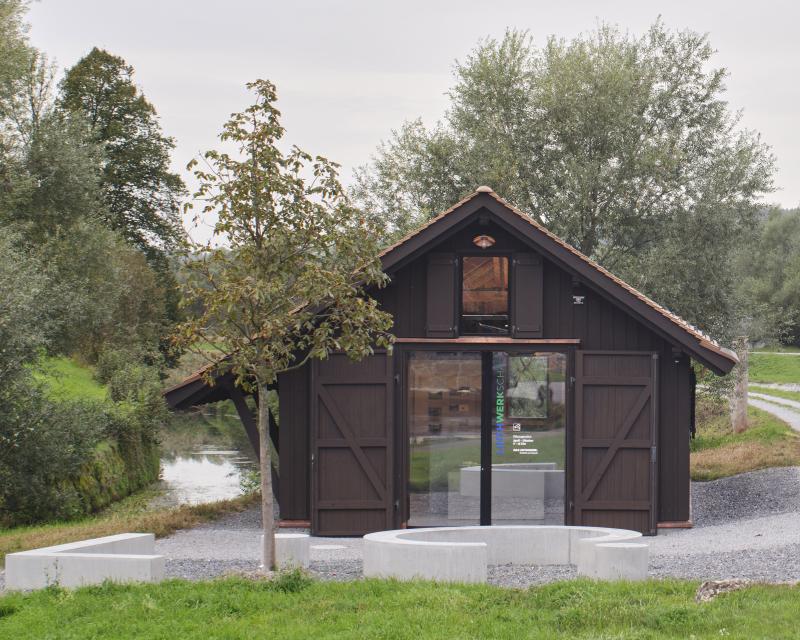 Linthwerkschau Tuggen Aussenansicht