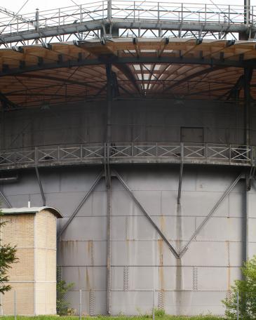 Überdachung Gasometer Schlieren