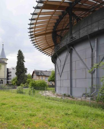 Überdachung Gasometer Schlieren