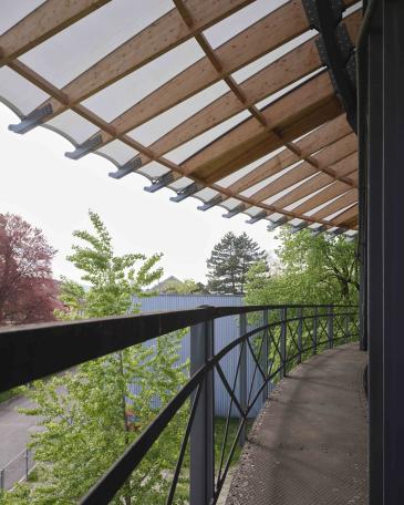 Überdachung Gasometer Schlieren